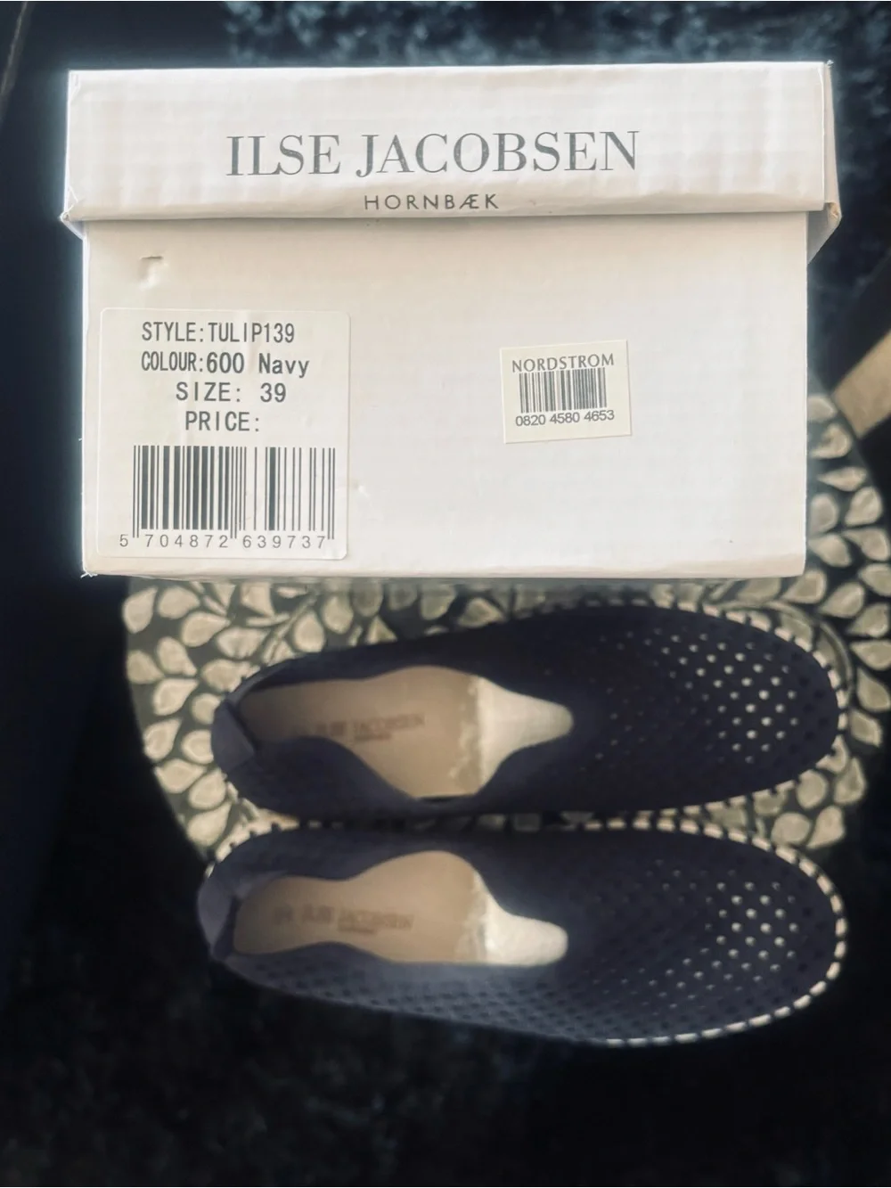 Mesh slip on ILSE JACOBSEN loafers